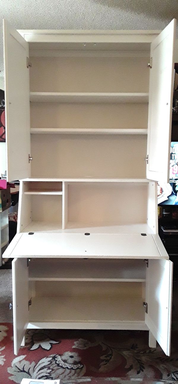 Ikea Hemnes Secretary Desk w/ Hutch for Sale in WA OfferUp