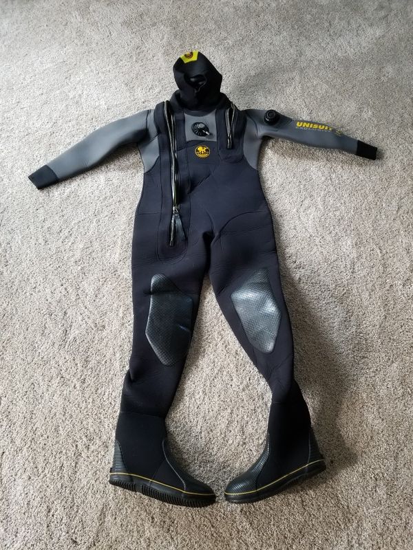 Poseidon Unisuit Exclusive Drysuit - Like New - Made in Sweden for Sale ...