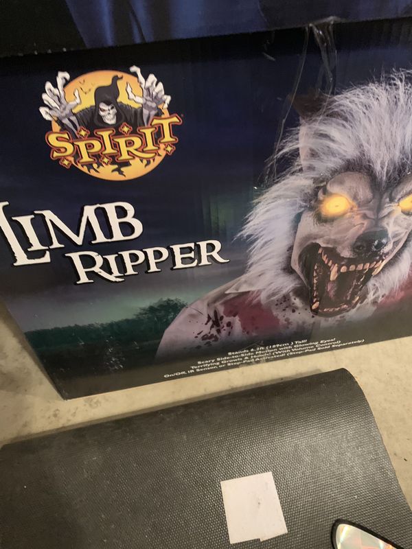 6 Ft Limb Ripper Animated Wolf Halloween Prop Animatronic for Sale in