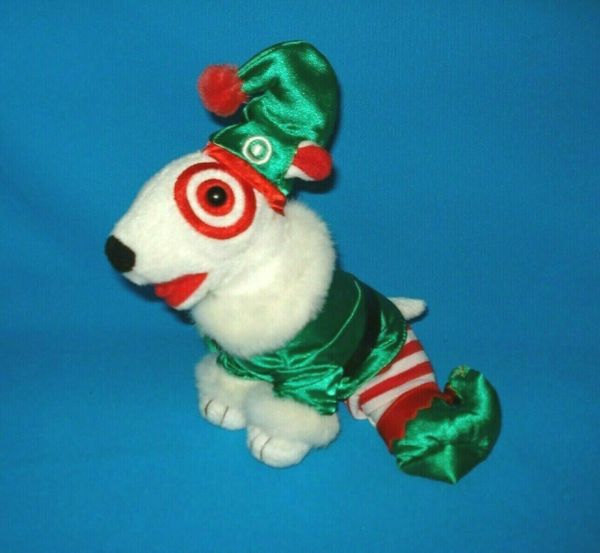 bullseye target dog plush