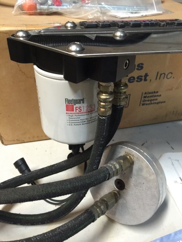 PrimeLoc remote Fuel filter for 199899 Cummins ISB for Sale in