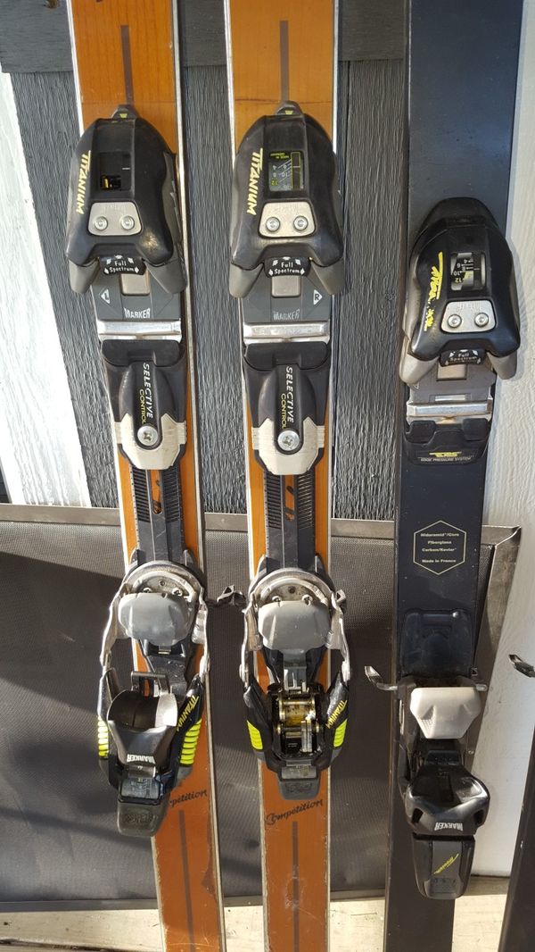 LACROIX SKI n AUTHIER SKI with pair ski poles for Sale in Terrell, TX