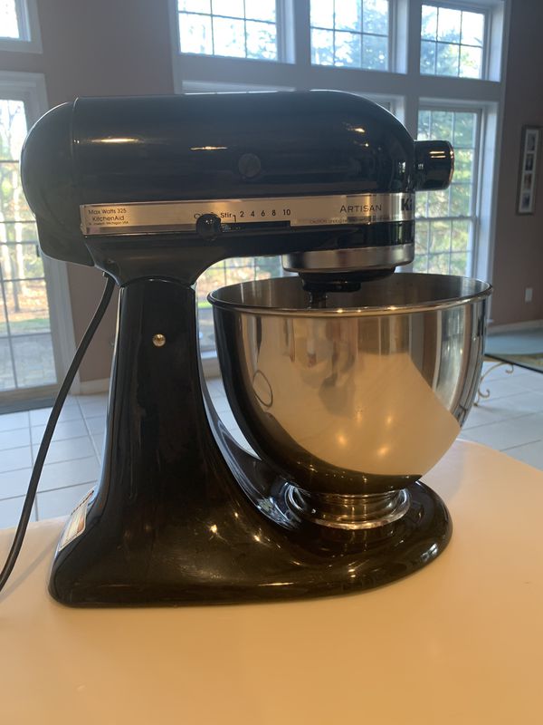 KitchenAid Artisan 5-Qt. Stand Mixer with Pouring Shield & three ...