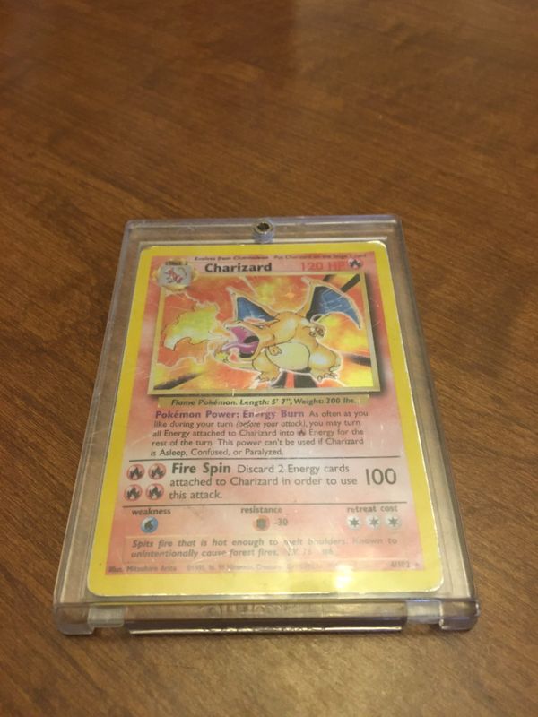 1995 Charizard Pok mon Card For Sale In Puyallup WA OfferUp
