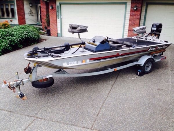 Bass Tracker Pro 17 & Trailer for Sale in Auburn, WA - OfferUp