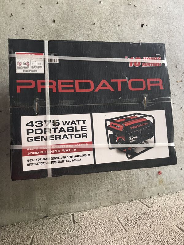 Predator 4375 Watt Portable Generator for Sale in Greensboro, NC - OfferUp