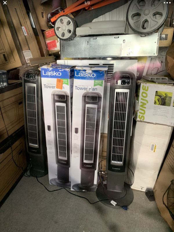 lasko 42.5 oscillating tower fan