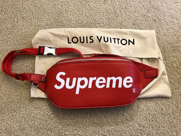 louis vuitton supreme bum bag