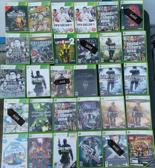 Xbox 360 vídeo games (prices are from $5 to $15)! bundle deals! for ...