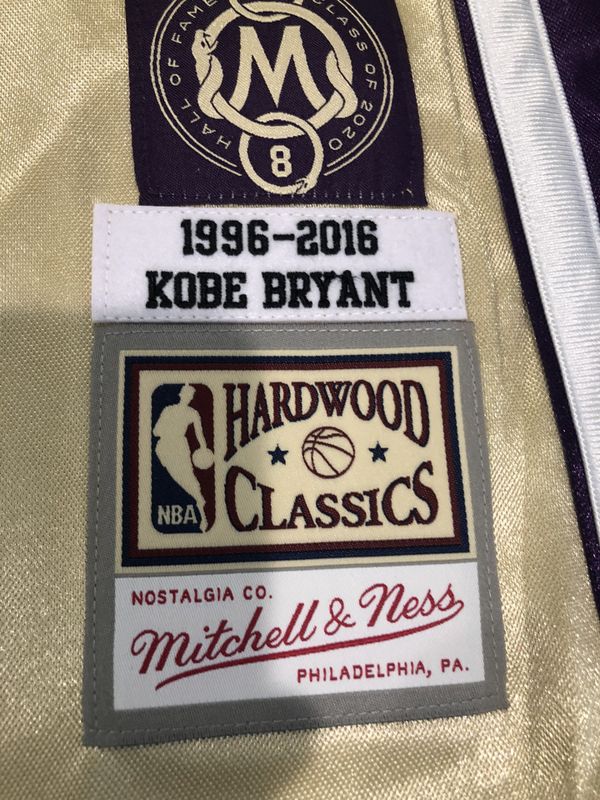kobe bryant hall of fame jersey mitchell and ness