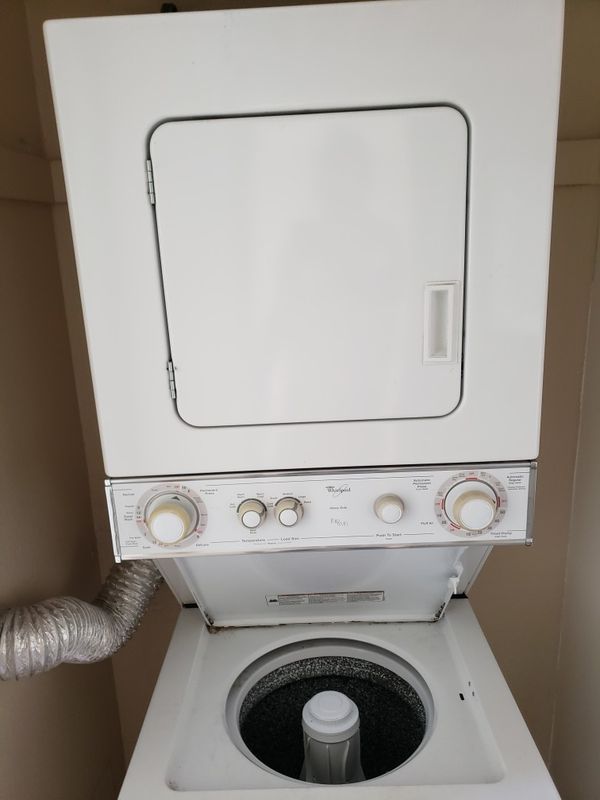 Whrilpool thin twin stackable washer dryer for Sale in San Diego, CA