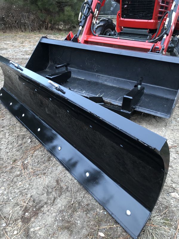 Tractor Snow plow. Clamp to any loader. Universal snowplow. for Sale in