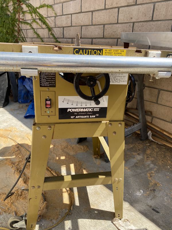 10” Powermatic Artisan Table Saw Model 63 for Sale in Santa Ana, CA