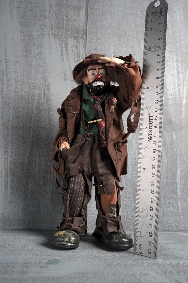 emmett kelly clown doll