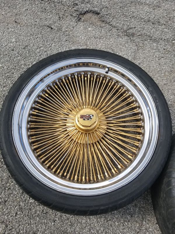 20 inch Dayton wire spoke wheels 5x114.3 5x120 5x127 for Sale in ...