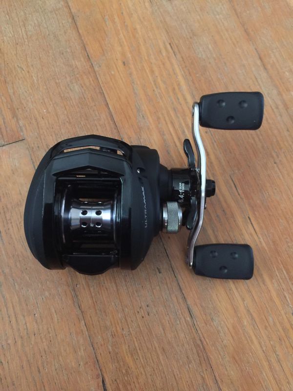 Ultra max abu Garcia bait caster reel bass lake fishing for Sale in ...