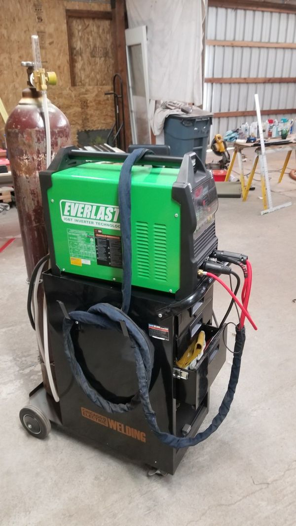 Everlast PowerTIG 200DV 200amp 110/220 Dual Voltage PULSE ACDC Welder