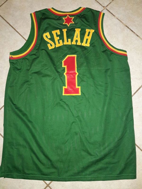 Rastafari vintage basketball jersey size L by Selah international