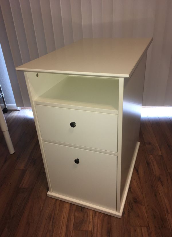 Ikea white file cabinet/storage for Sale in Houston, TX - OfferUp