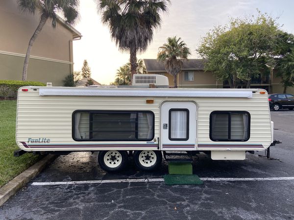16 ft dual axle travel trailer