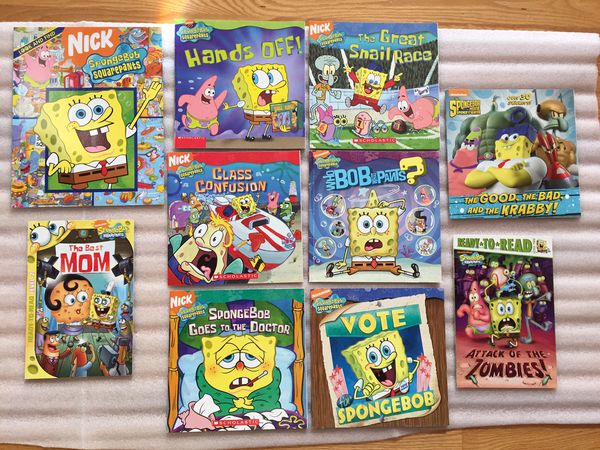 Lot Of 10 Spongebob Squarepants Books For Sale In Frankfort, Il - Offerup