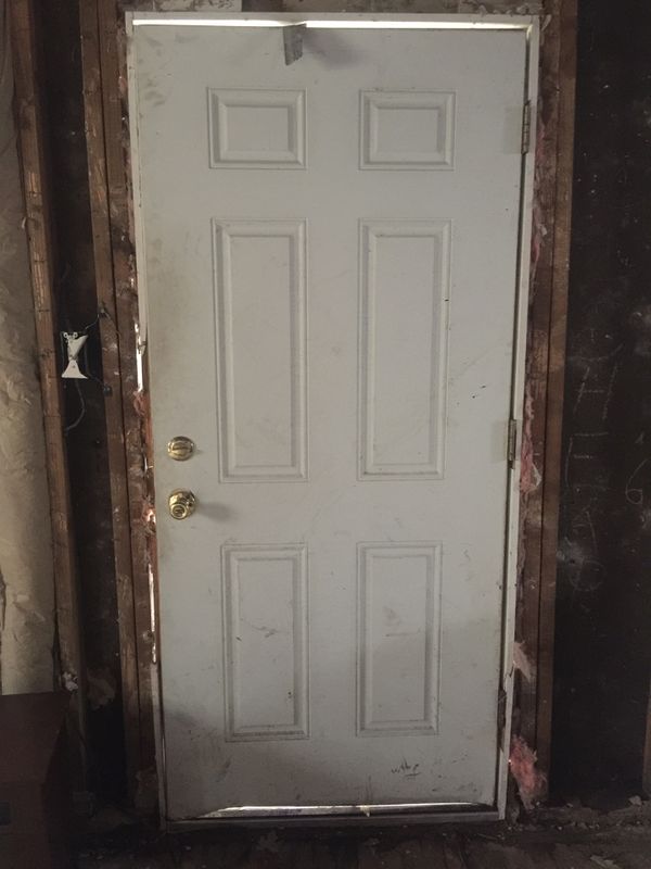 Exterior steel door 38x80 for Sale in Detroit, MI OfferUp Exterior steel door 38x80 for Sale in Detroit, MI OfferUp