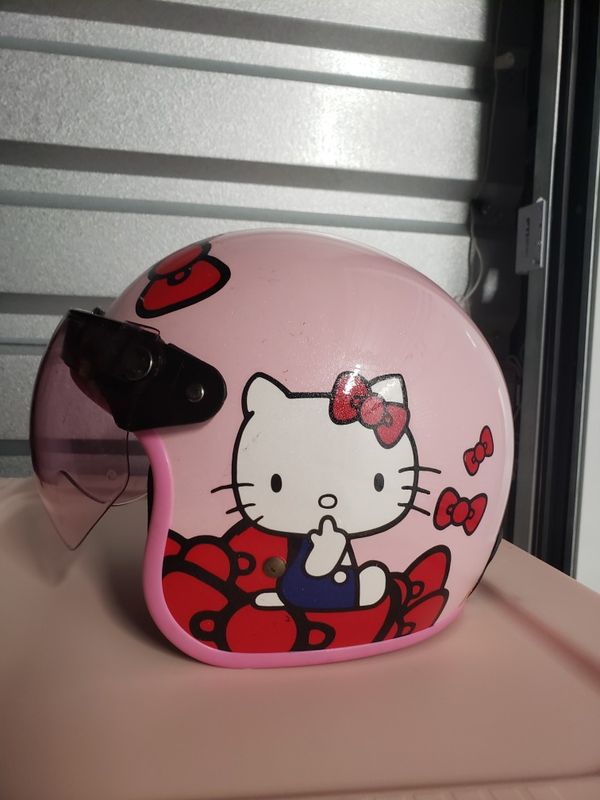 Hello Kitty Motorcycle Helmet for Sale in San Antonio, TX - OfferUp