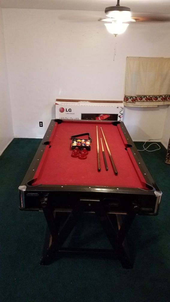 Harvard flip POOL Table /AIR HOCKEY Table for Sale in Phoenix, AZ OfferUp