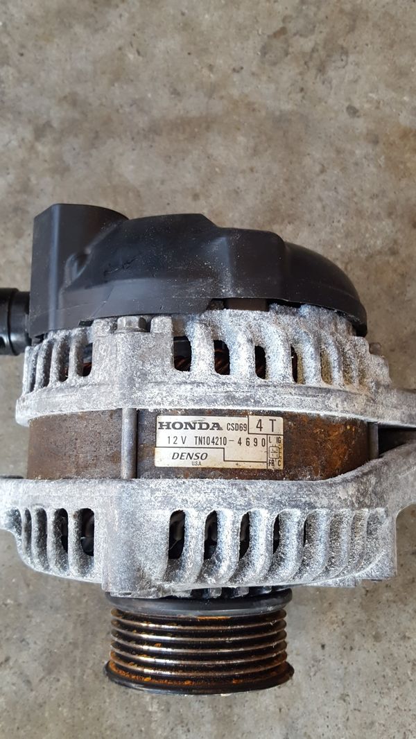 ALTERNATOR FITS 0609 ACURA MDX 0508 RL 0608 TL HONDA PILOT RIDGELINE