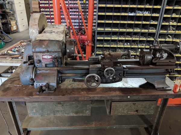 Power craft metal lathe made by Logan lathe for Sale in Hinsdale, IL ...