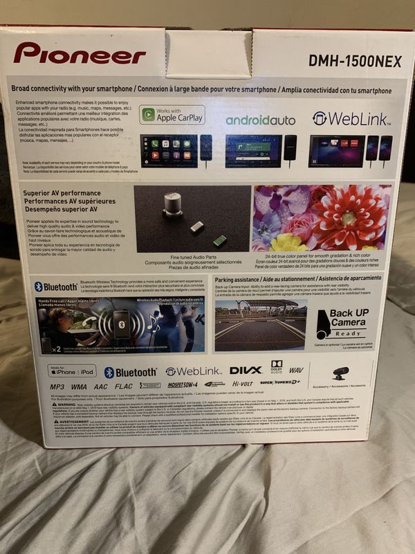 Pioneer (DMH 1500NEX) double din head unit for Sale in