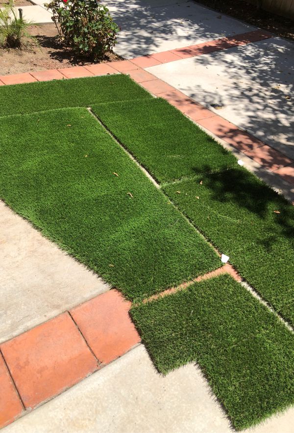Artificial Turf remnants Sold all together or separate 10.5 x 6’ for