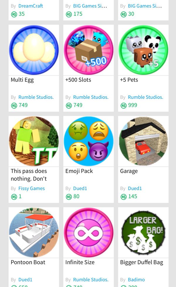 Roblox Account For Sale In Kent Wa Offerup - use this game pass in bigger duffel bag roblox free