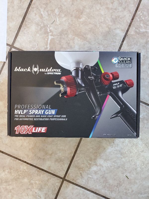 Black widow automotive paint gun for Sale in Kaukauna, WI OfferUp