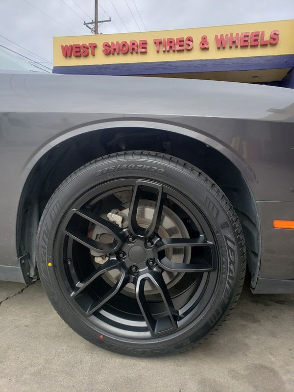 20" 20x9 20x10.5 Wheels Tires 315/3520 275/4020 Dodge Red Eye Hell