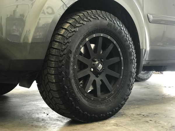 Honda Pilot Ex L 2x TV’s, Leather, XD Off road Wheels, Falken All ...