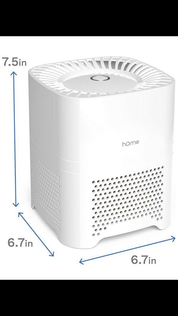 3 in 1 Ionic Air Purifier HEPA Filter Portable Quiet Mini Air