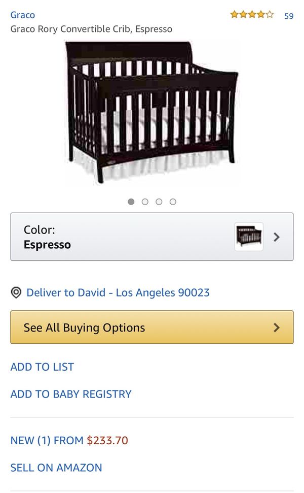 Baby Crib For Sale In Los Angeles Ca Offerup