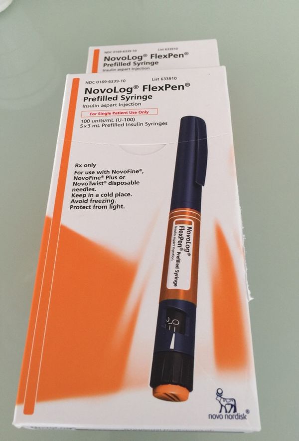 Novolog flexpen Two brand new boxes for Sale in Tampa, FL - OfferUp