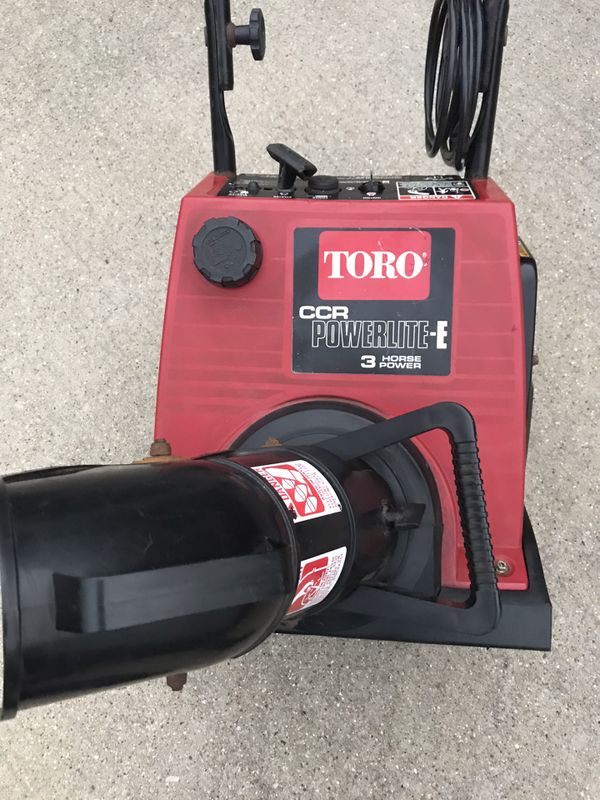Toro Powerlite Ccr E snowblower for Sale in Elmhurst, IL OfferUp