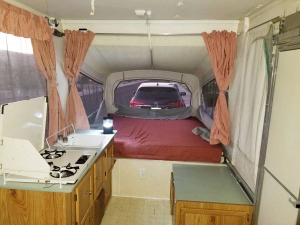 1992 coleman pioneer pop up camper