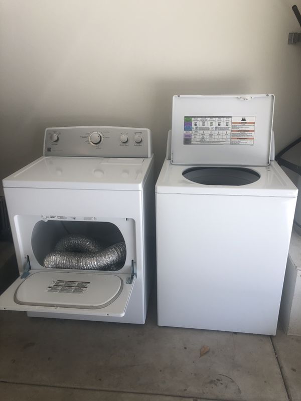 Kenmore Washer Series 500 (Auto Load Sensing) and Dryer 500 Series