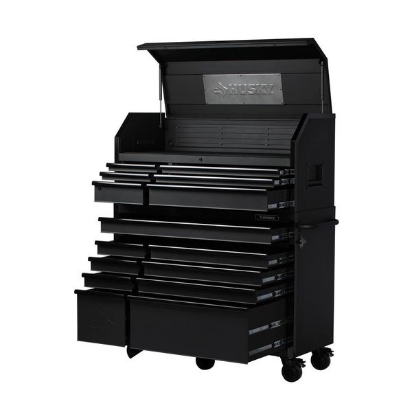 Husky 52 “ top and bottom tool chest w/ soft close drawers for Sale in