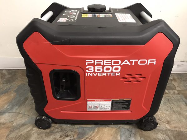 PREDATOR 3500 Watt Super Quiet Inverter Generator for Sale in Los ...