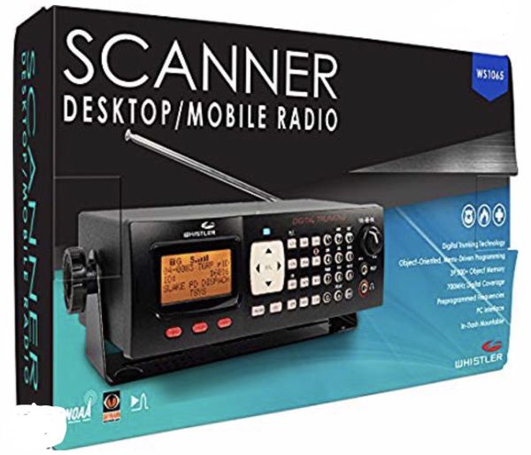 Whistler WS 1065 Digital Police/Fire Scanner for Sale in Alhambra, CA