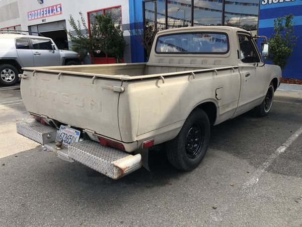 1974 DATSUN TRUCK 2 OWNERS 98k MILES CLEAN TITLE VINTAGE for Sale in Lynwood, CA - OfferUp