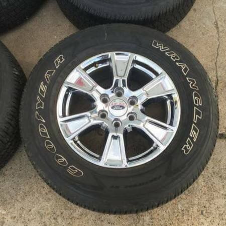 LikeNEW Ford F-150 RIMS / TIRES 6 Lug WHEELS Factory Original OEM ...