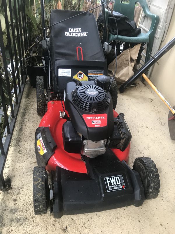 Lawn Mower Craftsman M250 Honda 160cc for Sale in Salem, OR OfferUp