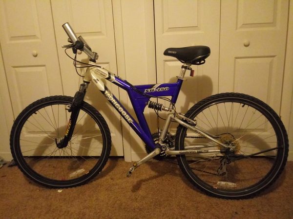 mongoose mountain bike xr150