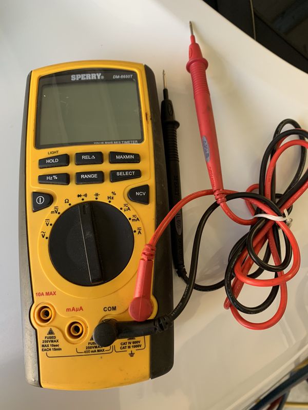 HVAC TOOLS. NEW gauges, DIGITAL MULTIMETER, 3 amp fuse popper for Sale
